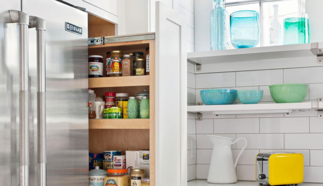 Vertical Cabinet Storage