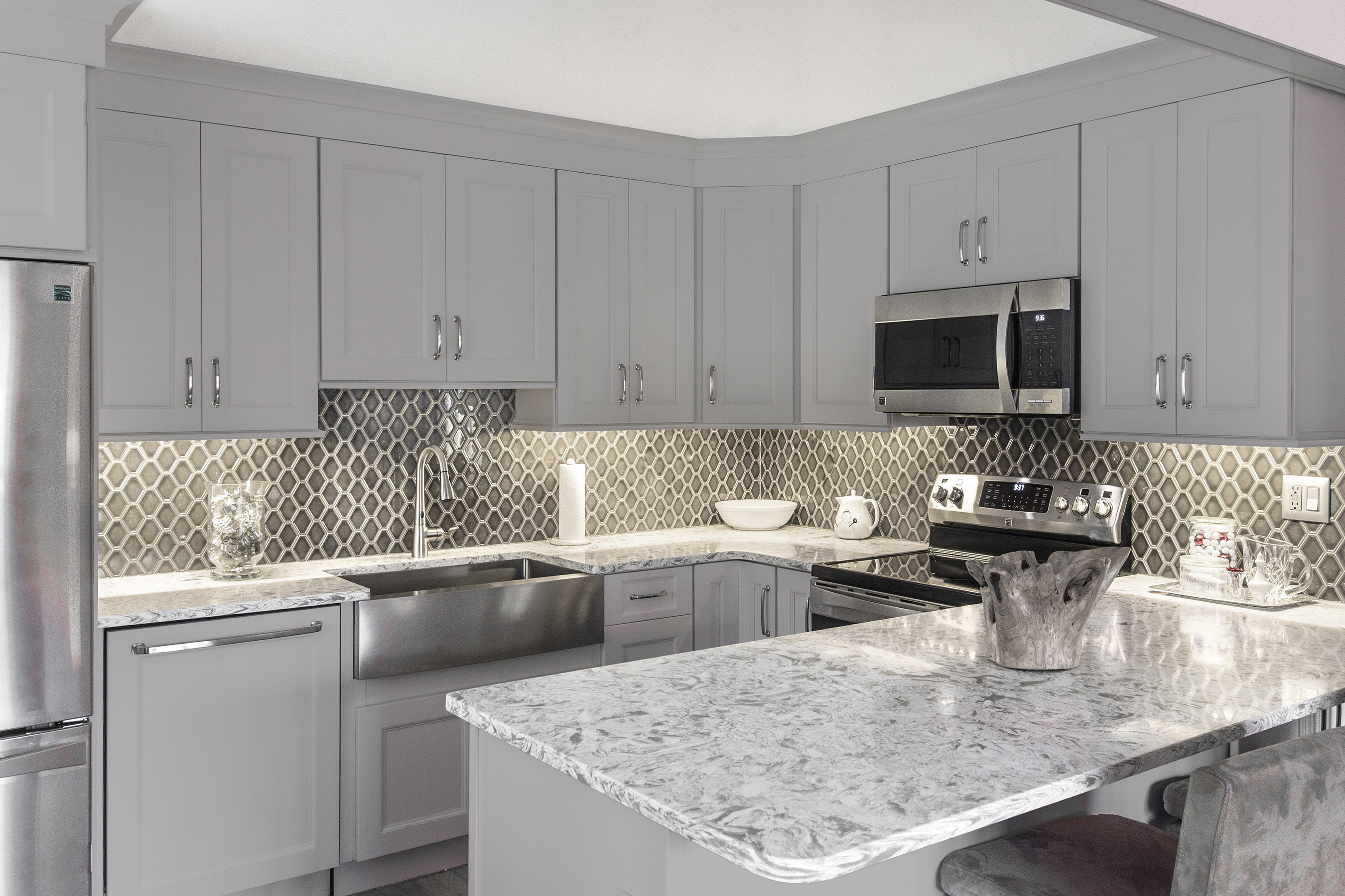 Gray Cabinetry – The New Neutral and Hottest trend in kitchens is on SALE!  - Express Kitchens